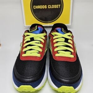 BRAND NEW (BOYS) FILA Renno Black, Prince Blue, Neon Green, Red Sneakers No Box